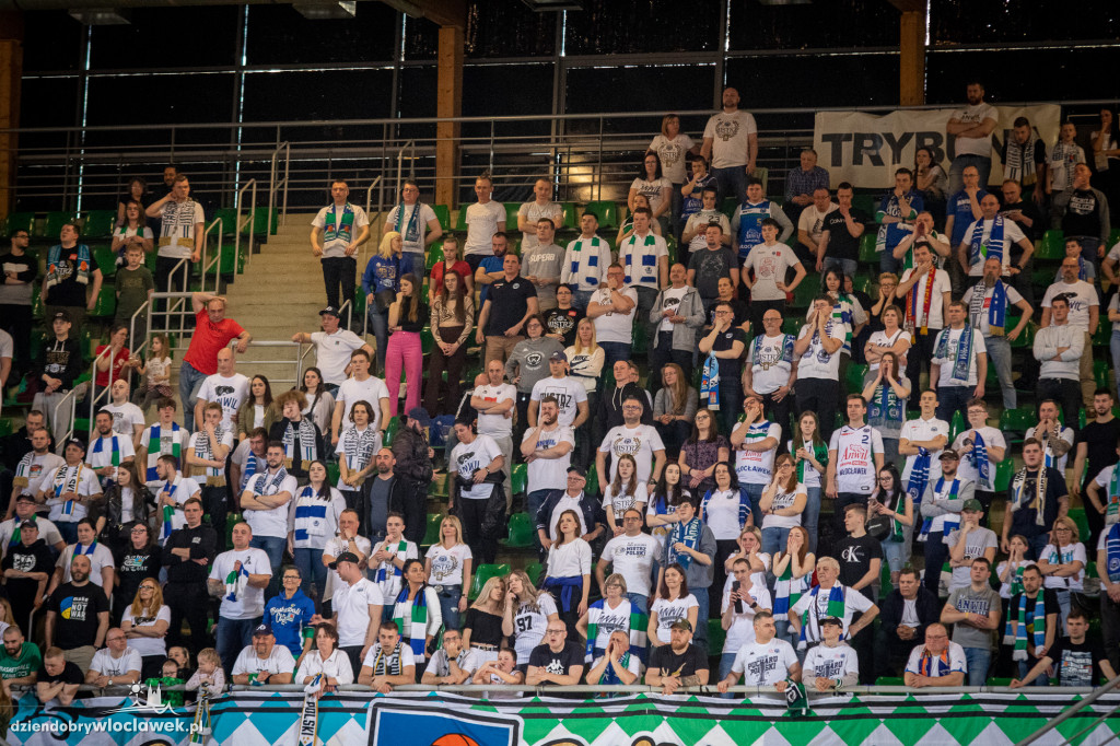 Kibice Anwilu na meczu w Bydgoszczy