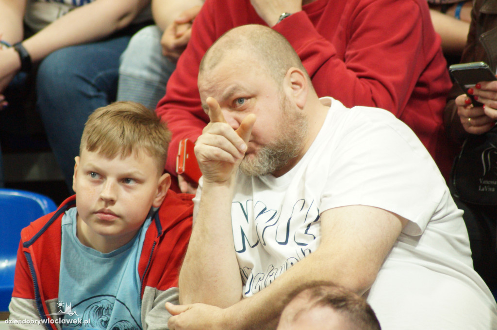 Kibice Anwilu Włocławek na I meczu play-off