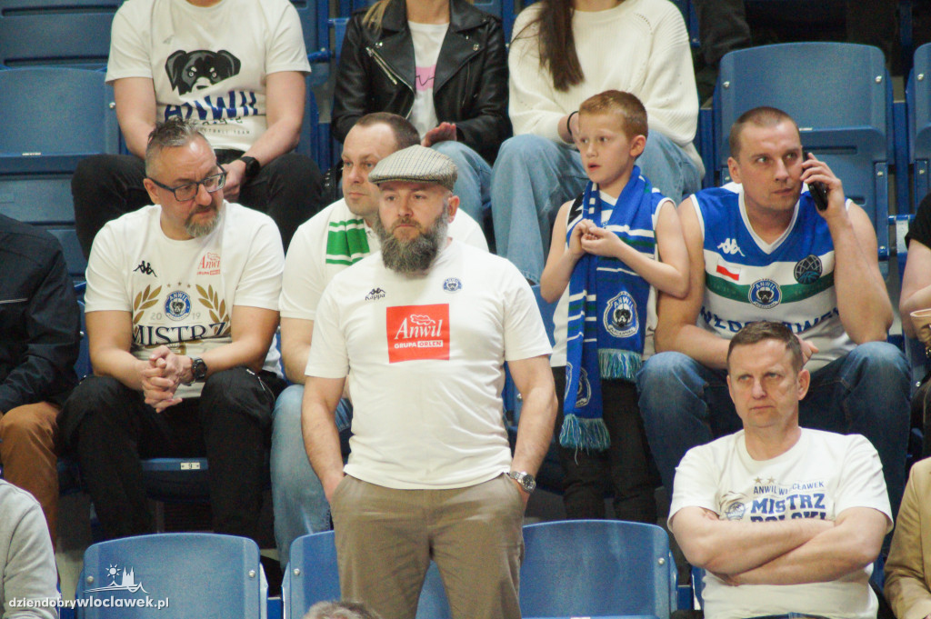 Kibice Anwilu Włocławek na I meczu play-off