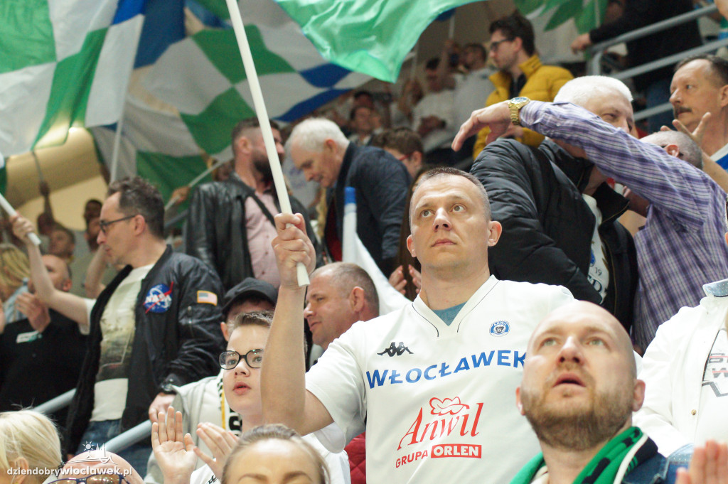 Kibice Anwilu Włocławek na I meczu play-off