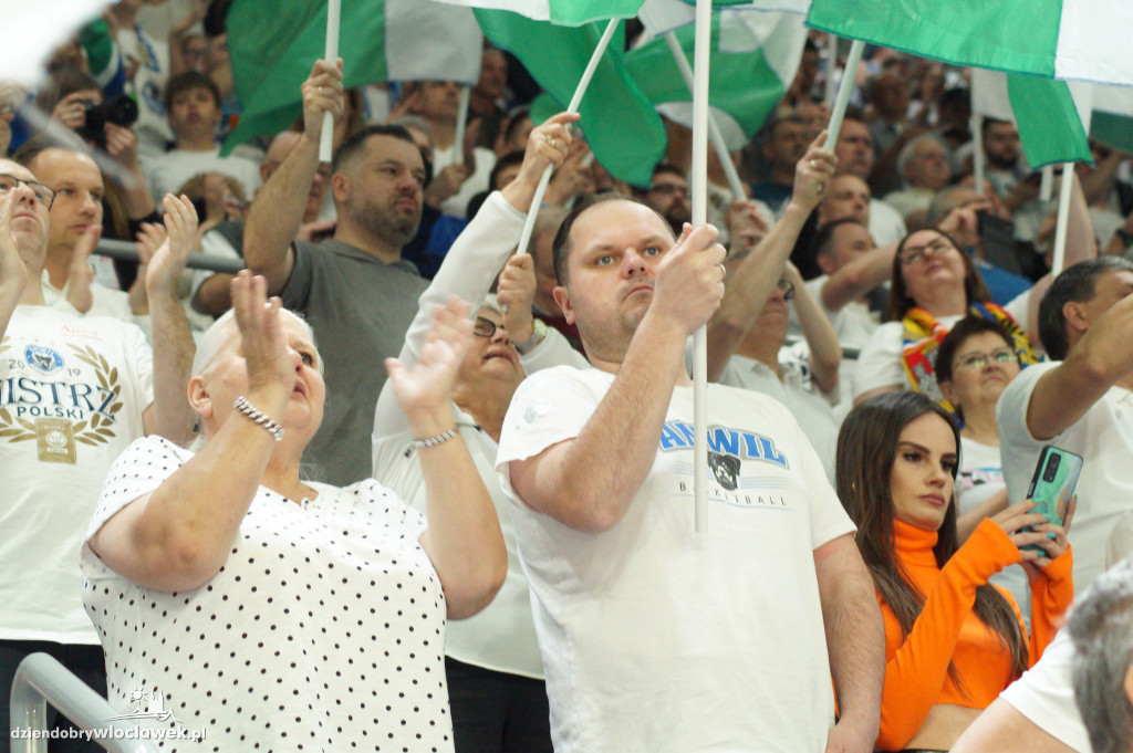 Kibice Anwilu Włocławek na I meczu play-off