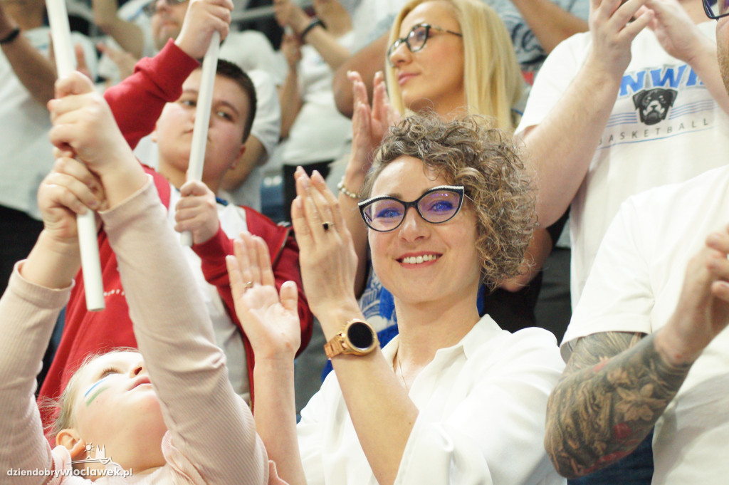 Kibice Anwilu Włocławek na I meczu play-off