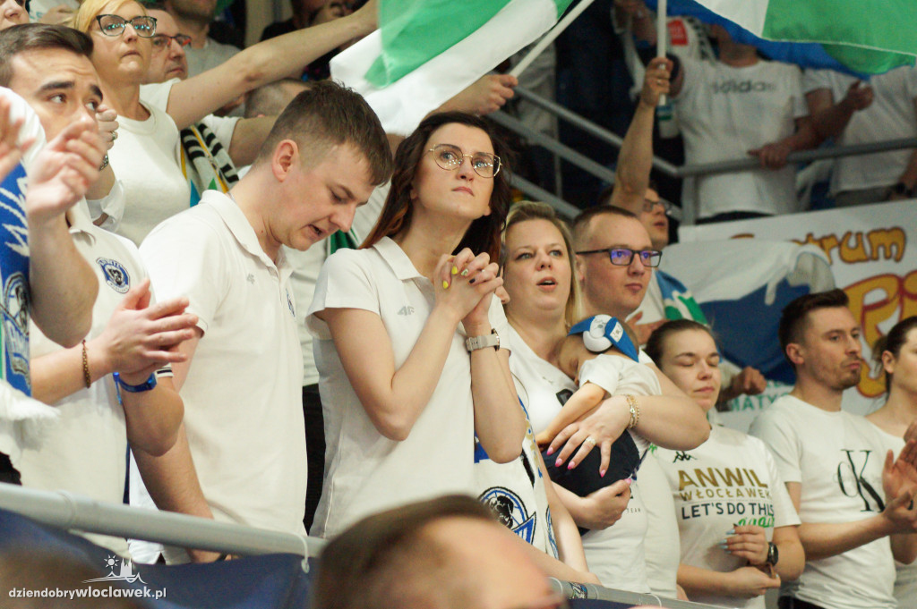 Kibice Anwilu Włocławek na I meczu play-off
