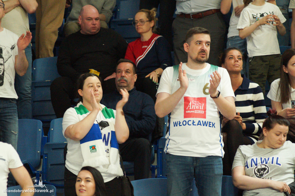 Kibice Anwilu Włocławek na I meczu play-off