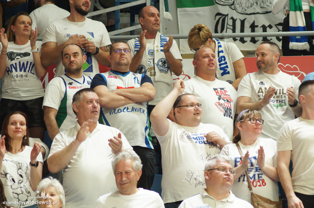 Kibice Anwilu Włocławek na I meczu play-off