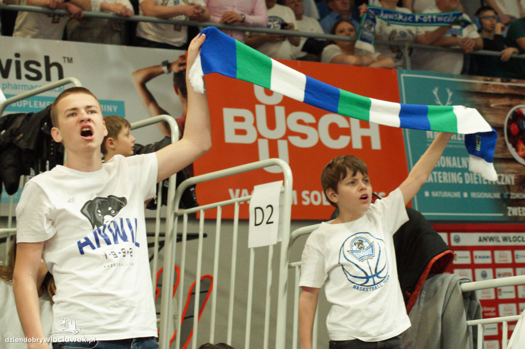 Kibice Anwilu Włocławek na I meczu play-off