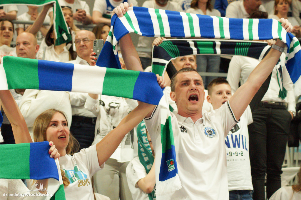 Kibice Anwilu Włocławek na I meczu play-off