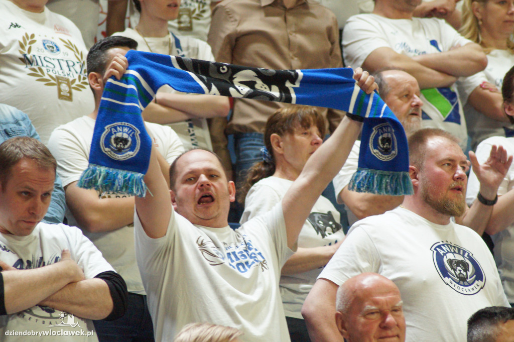Kibice Anwilu Włocławek na I meczu play-off