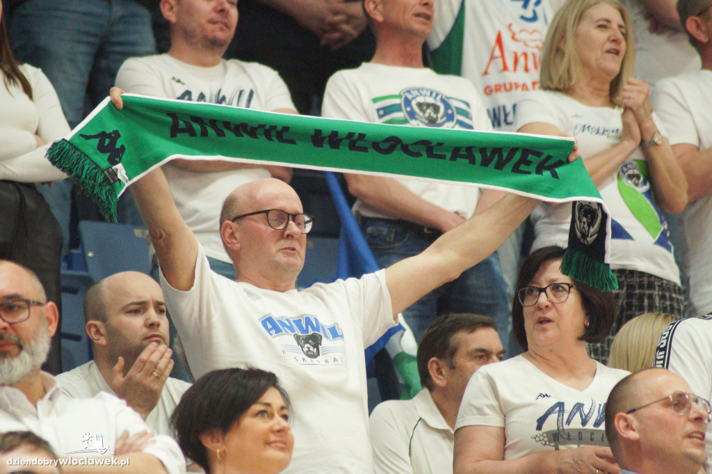 Kibice Anwilu Włocławek na I meczu play-off