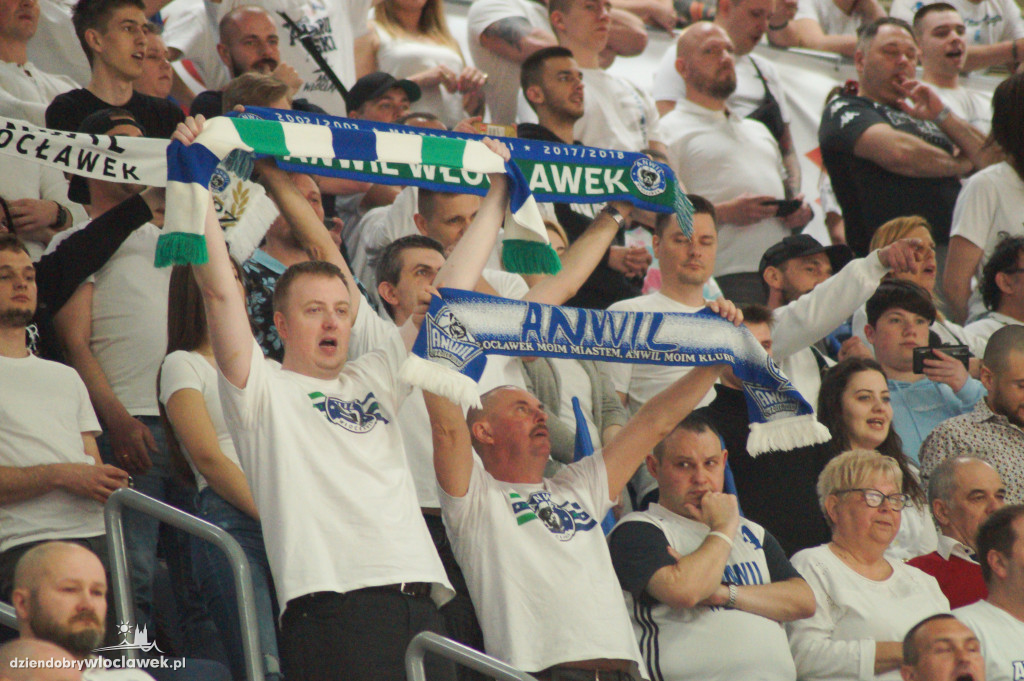 Kibice Anwilu Włocławek na I meczu play-off