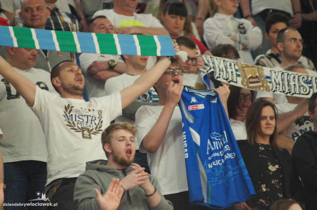 Kibice Anwilu Włocławek na I meczu play-off