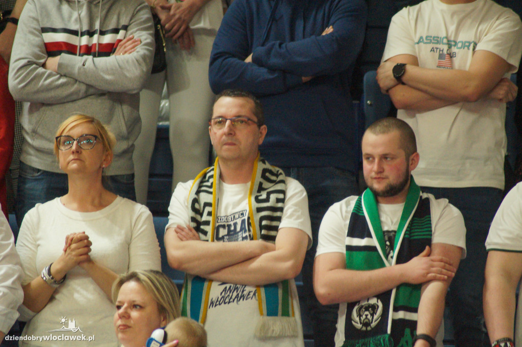 Kibice Anwilu Włocławek na I meczu play-off