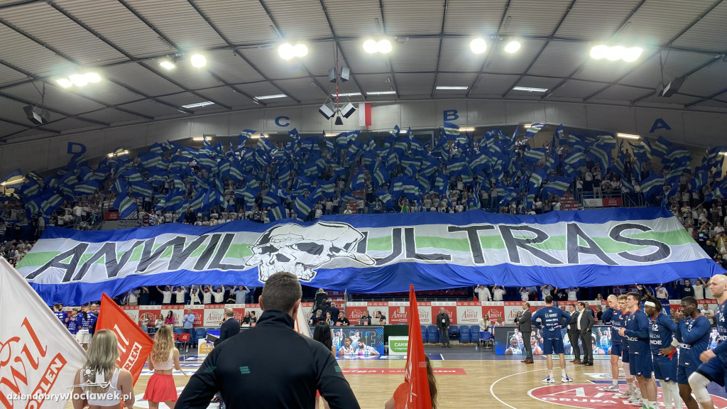 Kibice Anwilu Włocławek na I meczu play-off