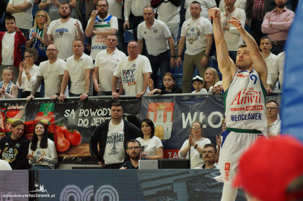 Kibice Anwilu Włocławek na I meczu play-off