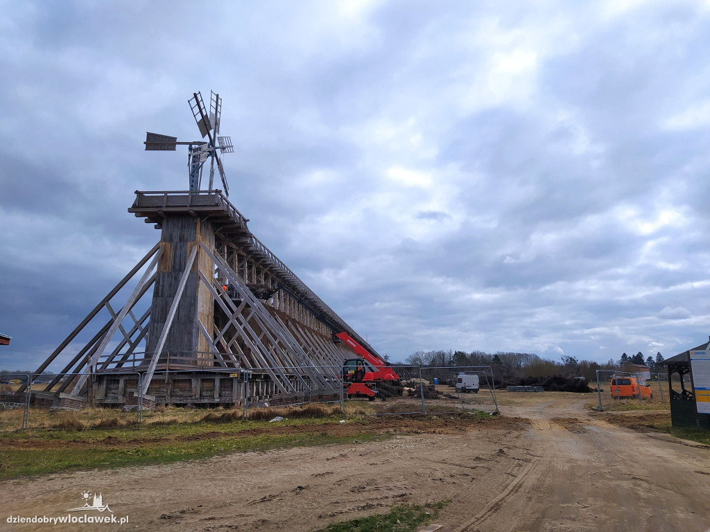 Remont tężni w Ciechocinku