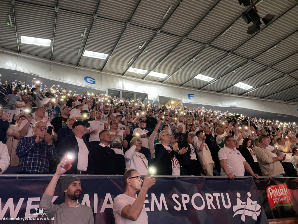 Kibice Anwilu Włocławek na II meczu play-off