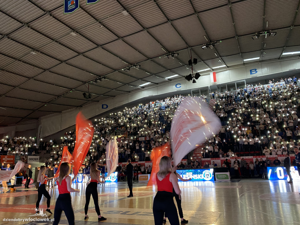 Kibice Anwilu Włocławek na II meczu play-off