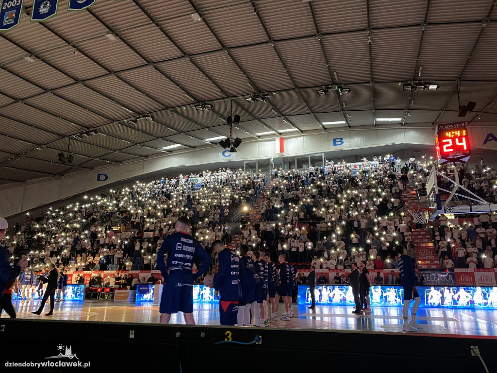 Kibice Anwilu Włocławek na II meczu play-off