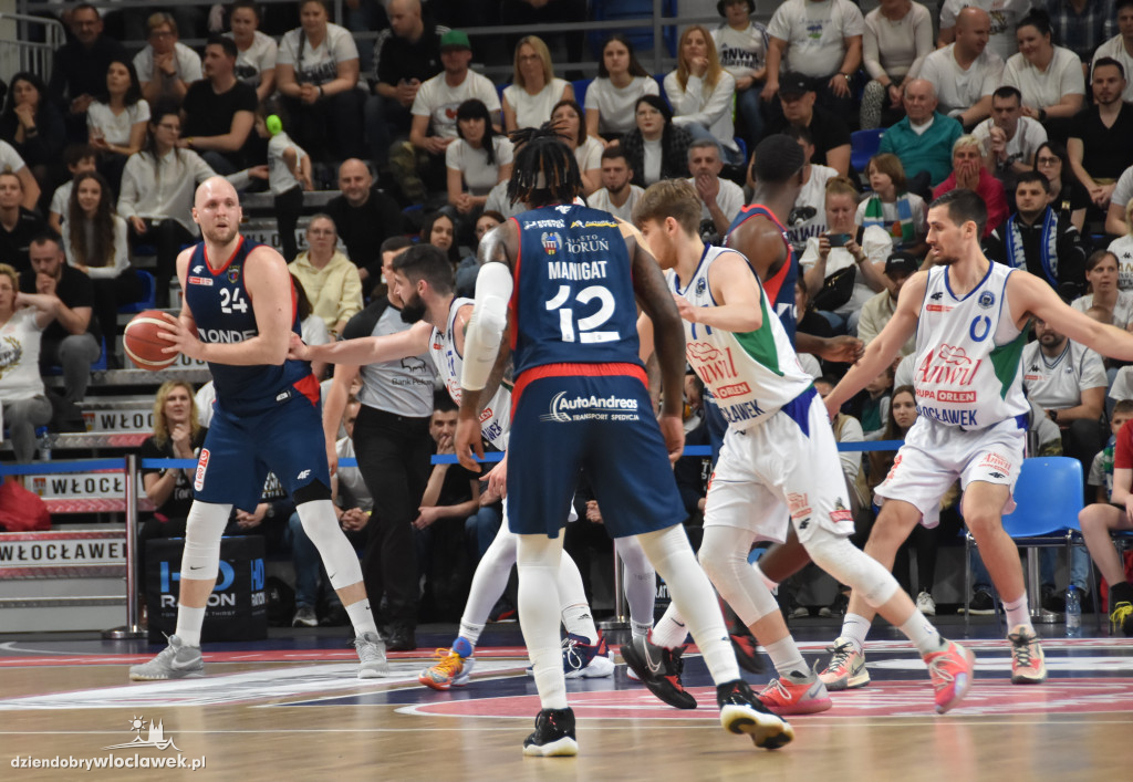 II mecz play-off Anwil vs Twarde Pierniki