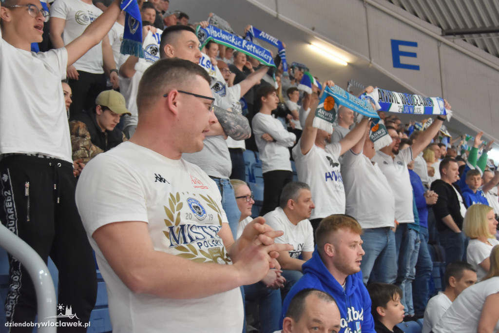 Kibice Anwilu Włocławek na II meczu play-off