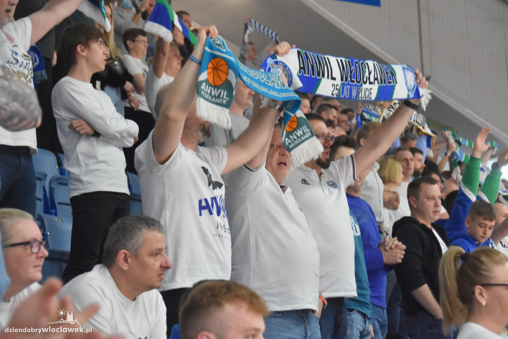 Kibice Anwilu Włocławek na II meczu play-off