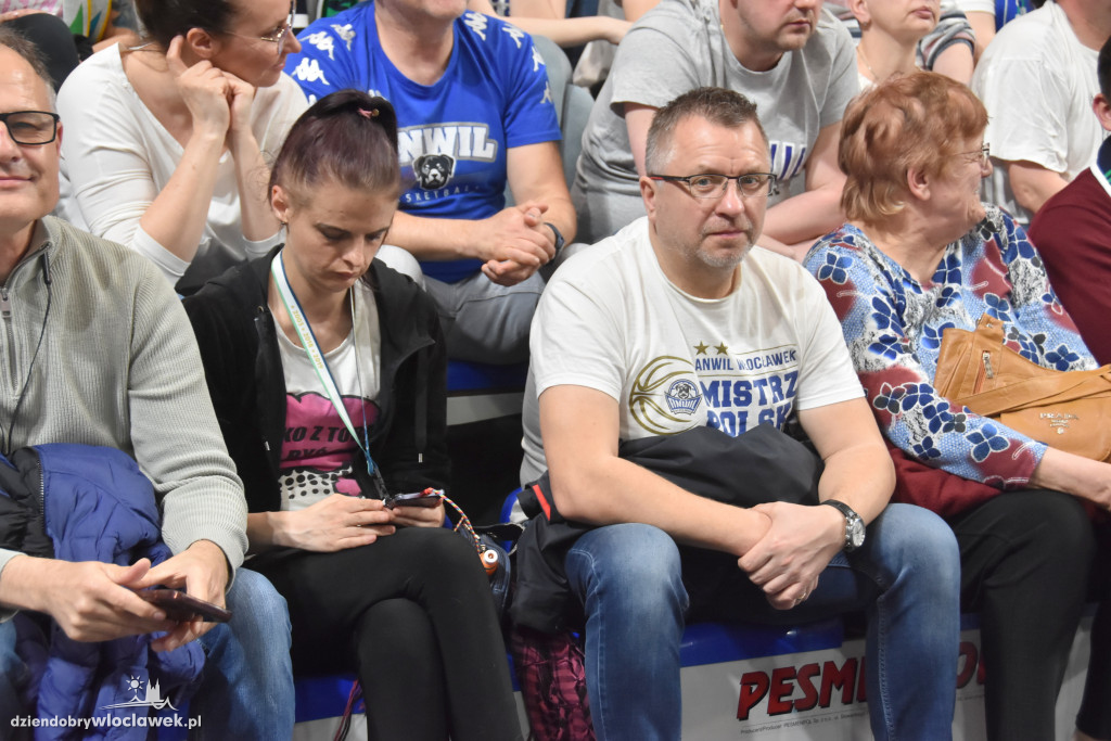 Kibice Anwilu Włocławek na II meczu play-off