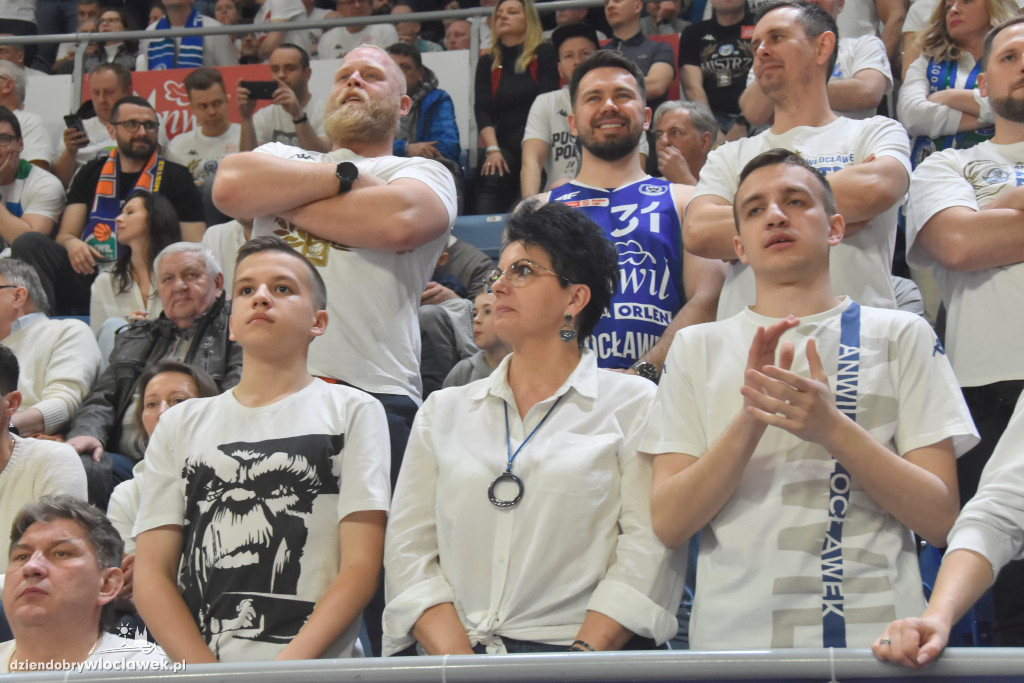 Kibice Anwilu Włocławek na II meczu play-off