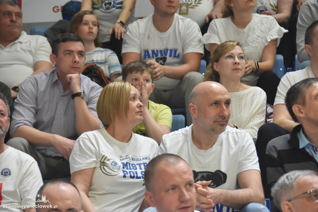 Kibice Anwilu Włocławek na II meczu play-off