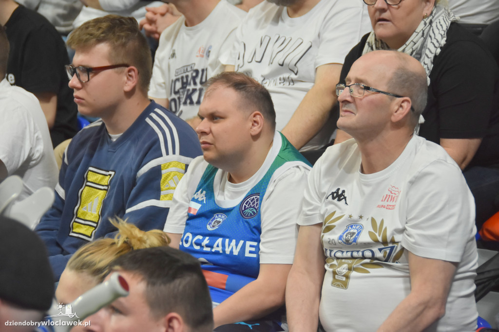 Kibice Anwilu Włocławek na II meczu play-off