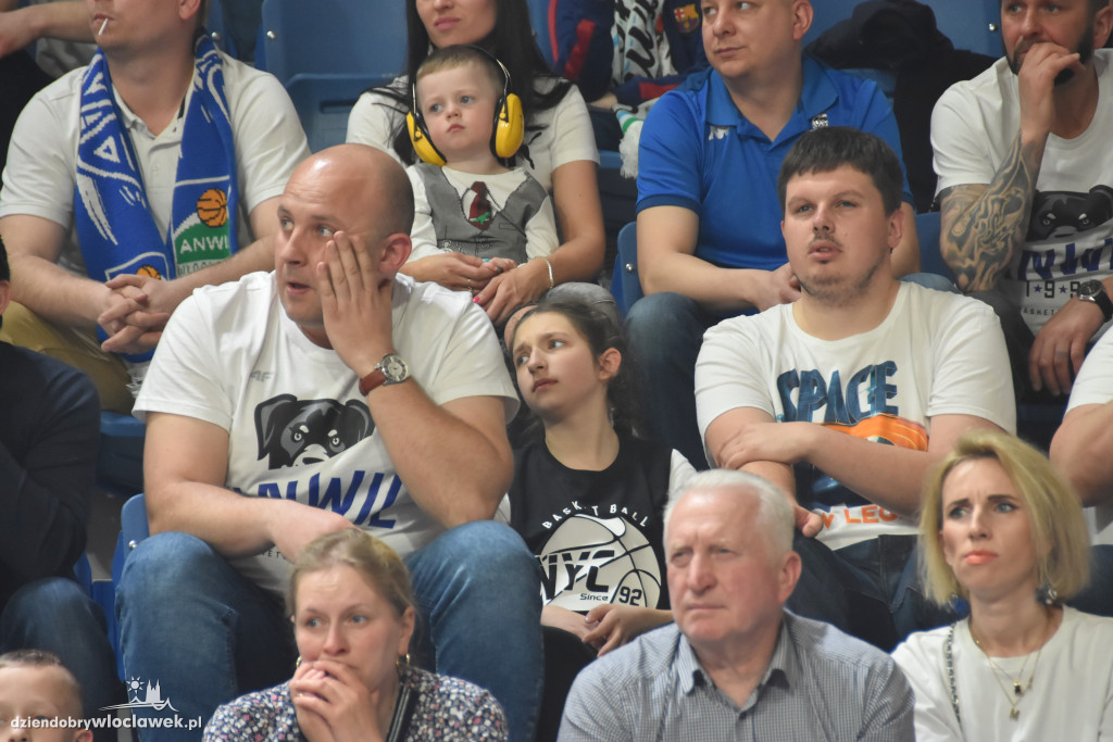 Kibice Anwilu Włocławek na II meczu play-off
