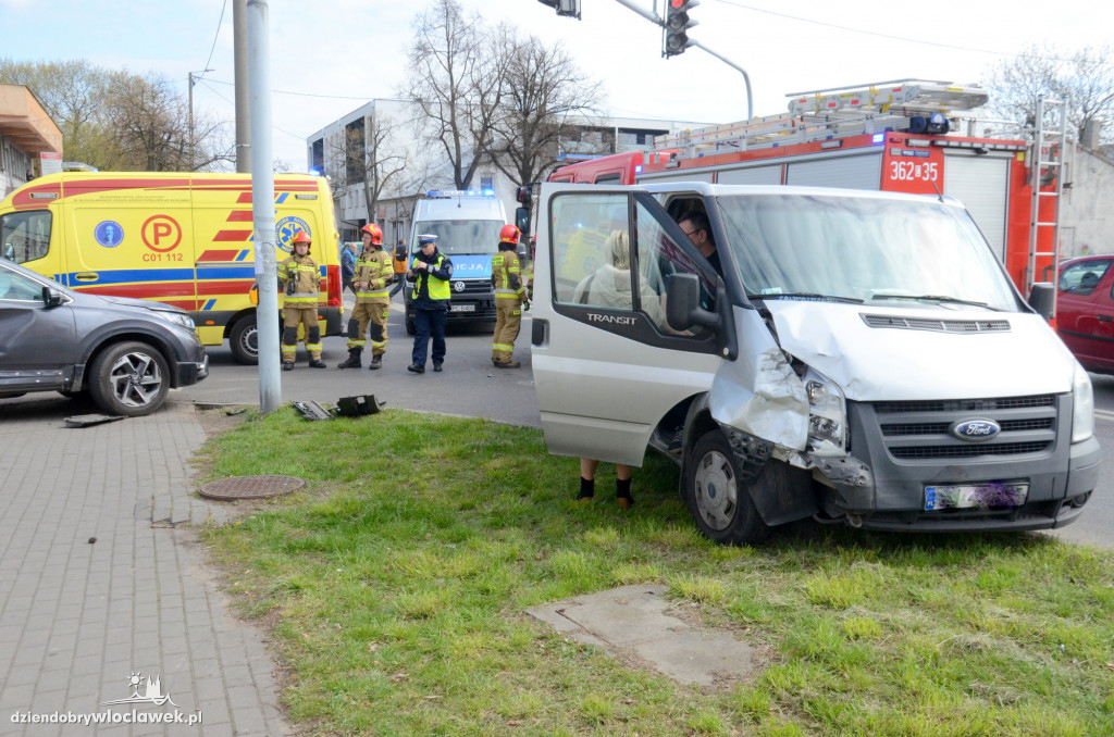 Zderzenie na skrzyżowaniu na Południu