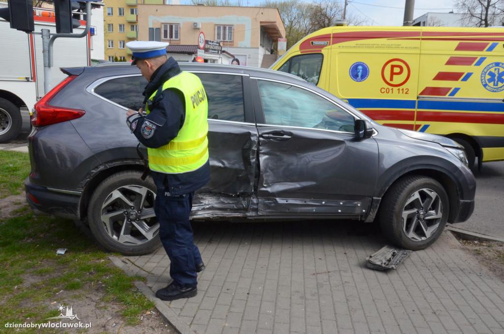 Zderzenie na skrzyżowaniu na Południu