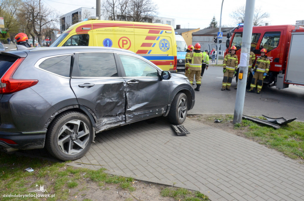 Zderzenie na skrzyżowaniu na Południu