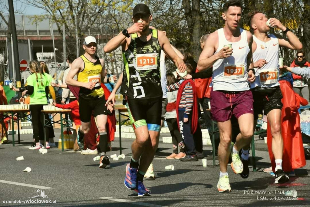 Włocławianie na łódzkim maratonie