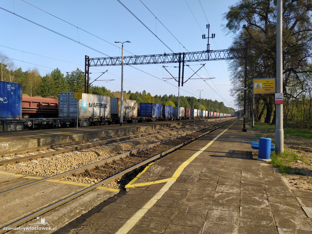 Wykolejenie się pociągu pod Aleksandrowem