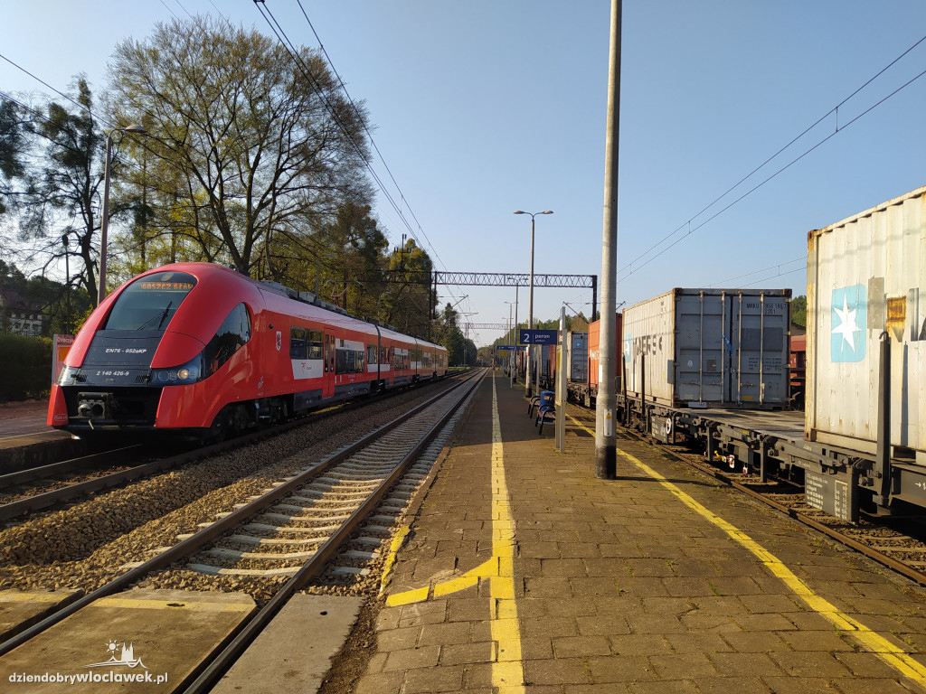 Wykolejenie się pociągu pod Aleksandrowem