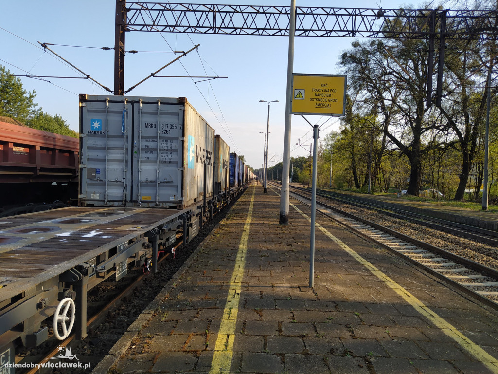 Wykolejenie się pociągu pod Aleksandrowem