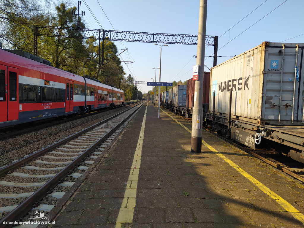 Wykolejenie się pociągu pod Aleksandrowem