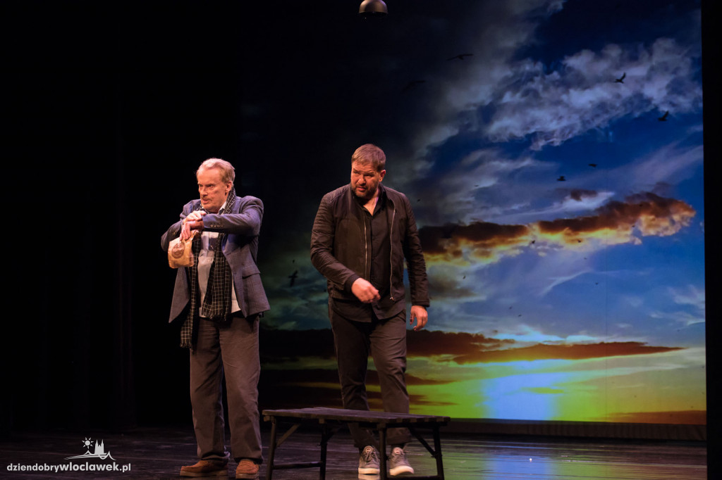 Olbrychski i Karolak w teatrze
