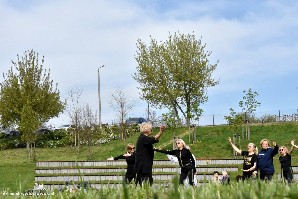 Tai Chi w Parku na Słodowie