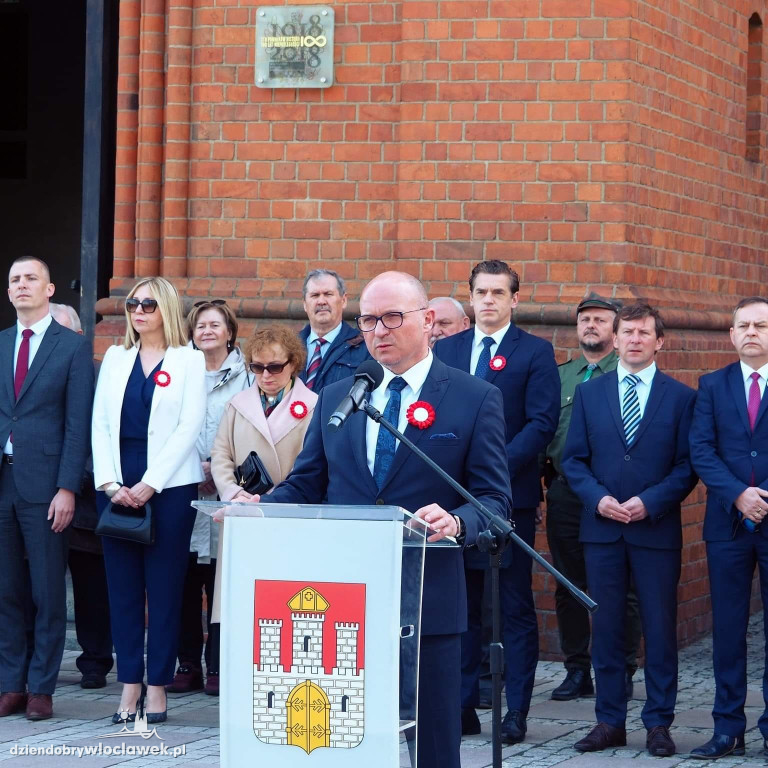 Miejska uroczystość z okazji rocznicy uchwalenia Konstytucji