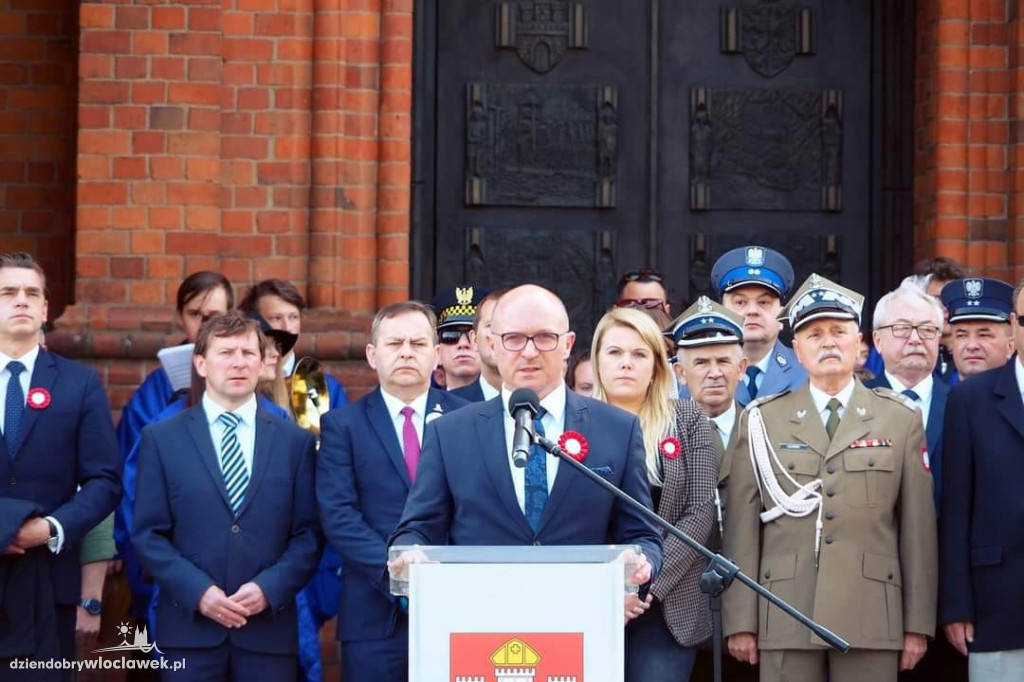 Miejska uroczystość z okazji rocznicy uchwalenia Konstytucji