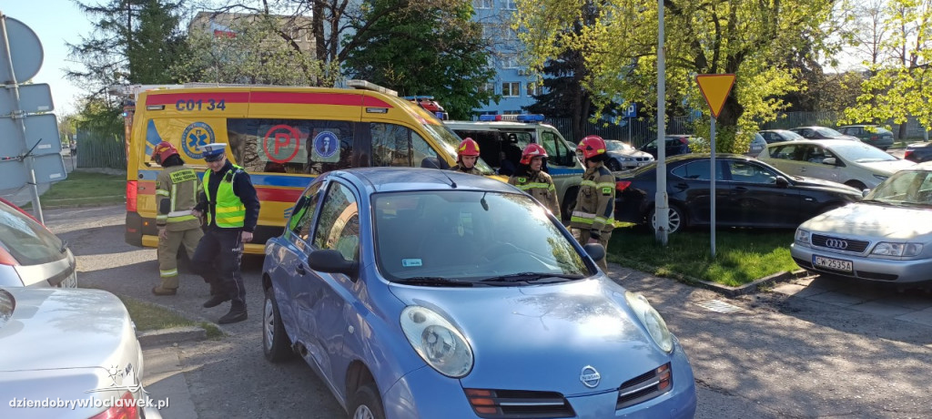 Kolizja pod komendą policji