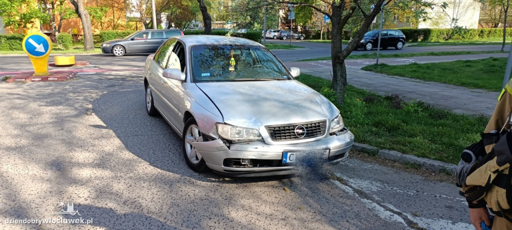 Kolizja pod komendą policji