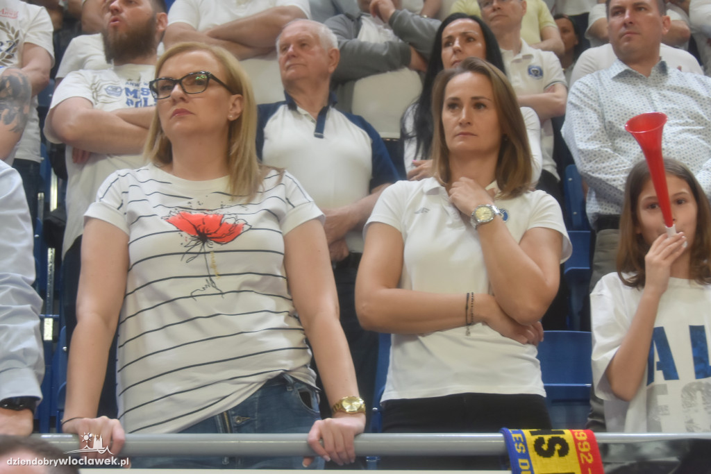 Kibice na meczu z Legią Warszawa
