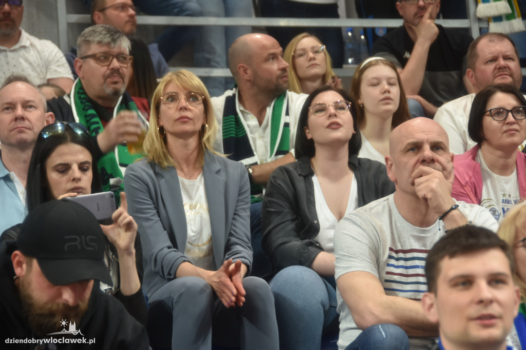 Kibice na meczu z Legią Warszawa