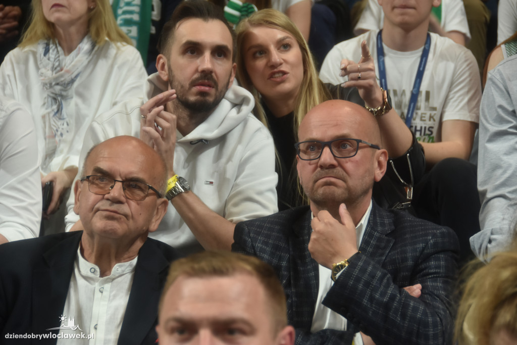 Kibice na meczu z Legią Warszawa
