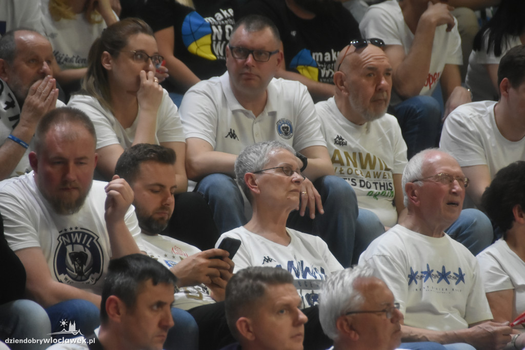Kibice na meczu z Legią Warszawa
