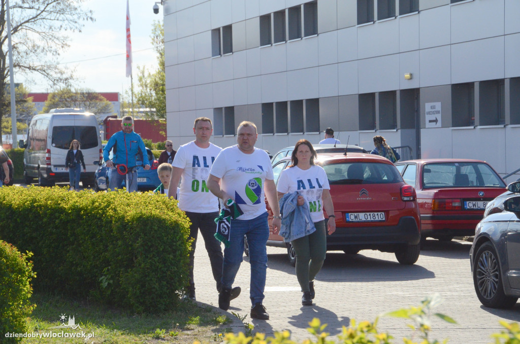 Kibice na 2. meczu półfinału
