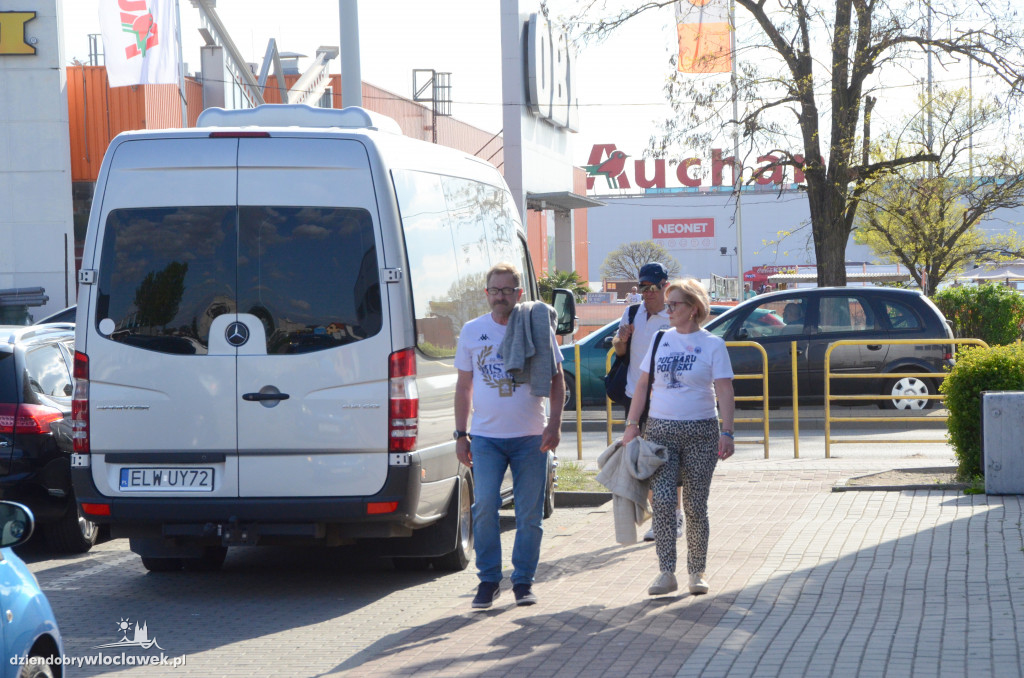 Kibice na 2. meczu półfinału